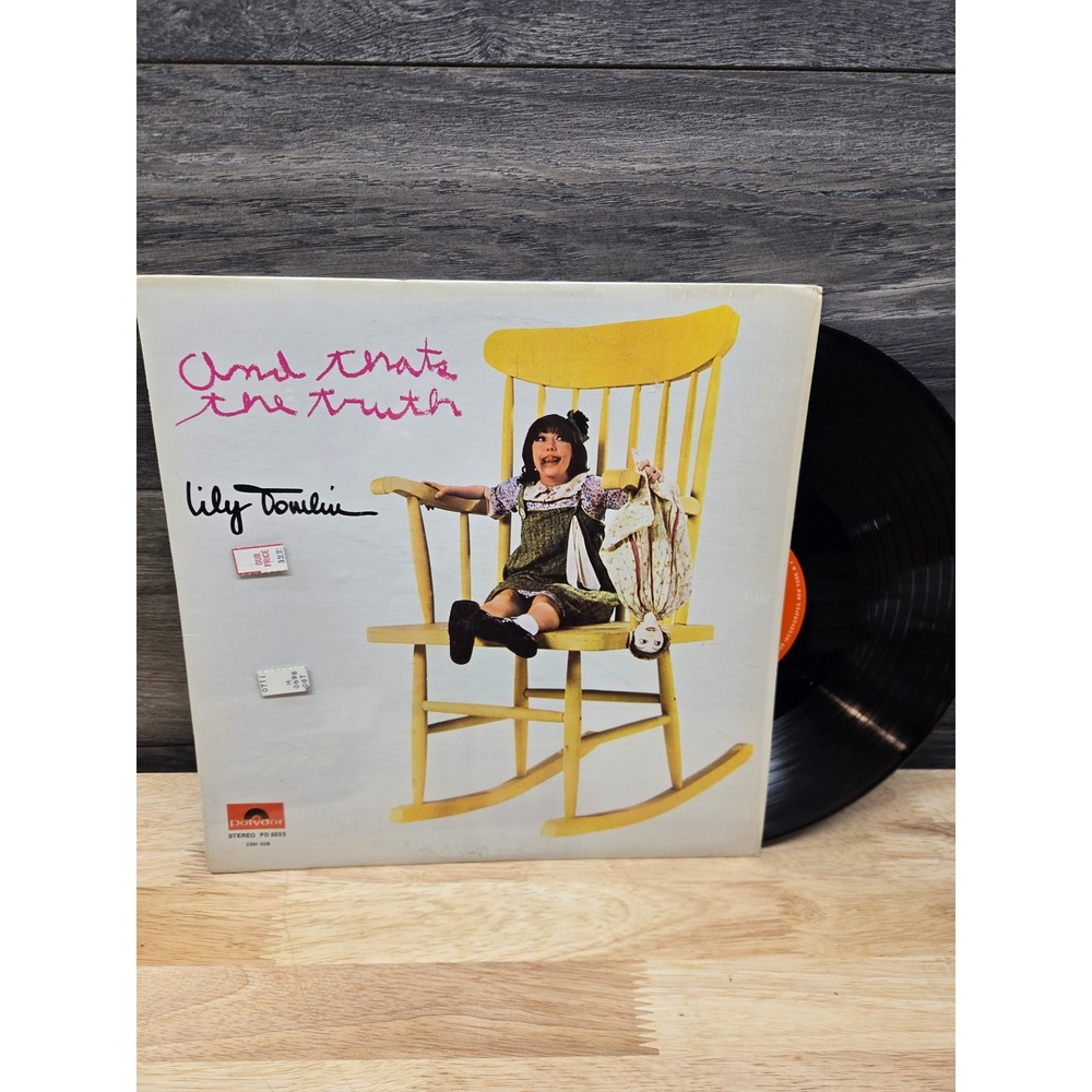 Lily Tomlin And That's The Truth Vinyl LP Polydor PD 5023 Comedy Record